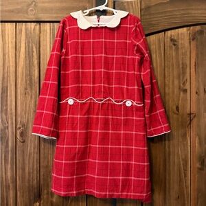 Bella Bliss red plaid dress